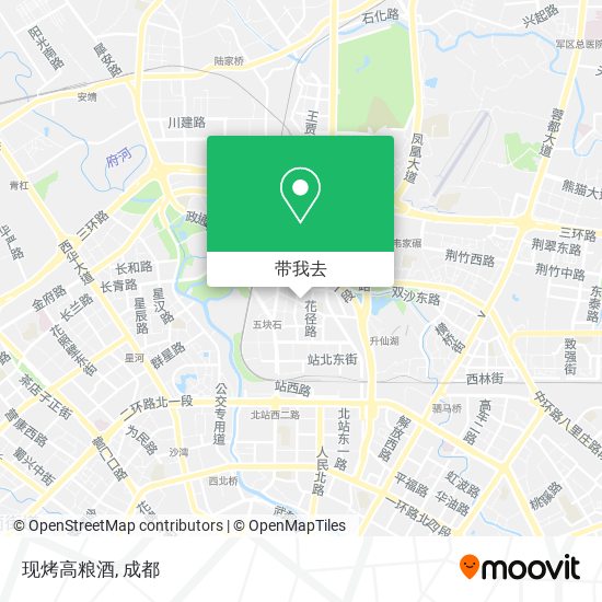 现烤高粮酒地图