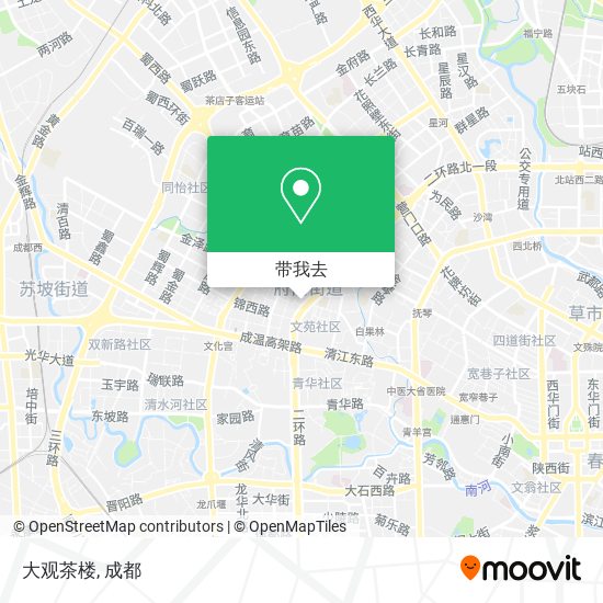 大观茶楼地图