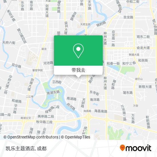 凯乐主题酒店地图