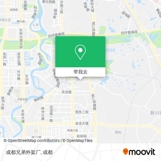 成都兄弟外架厂地图