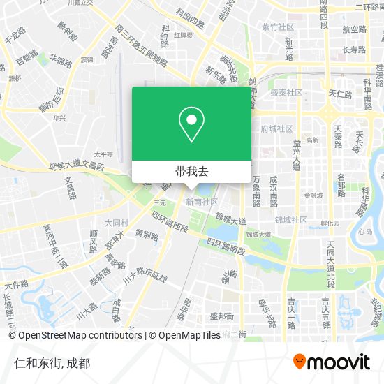 仁和东街地图