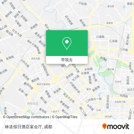 林道假日酒店宴会厅地图