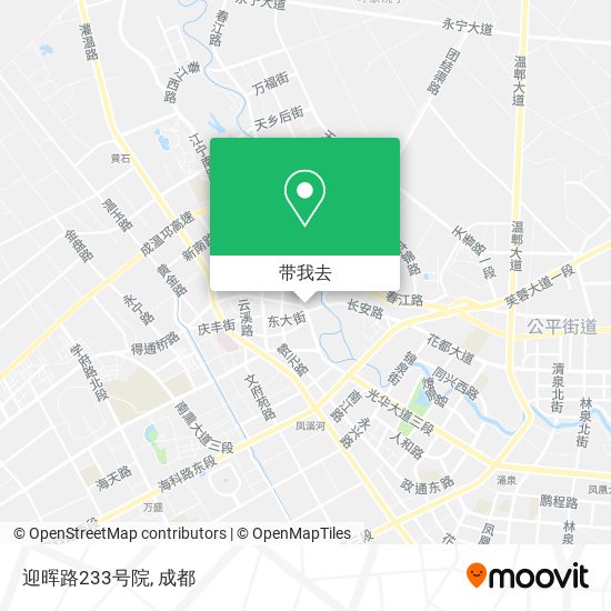 迎晖路233号院地图