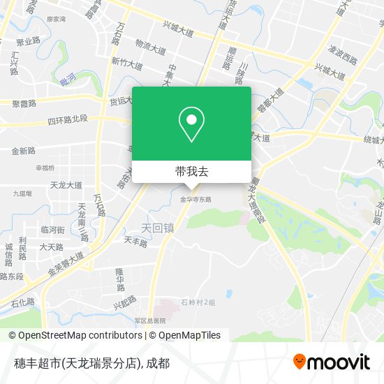 穗丰超市(天龙瑞景分店)地图
