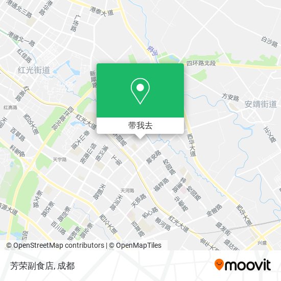芳荣副食店地图