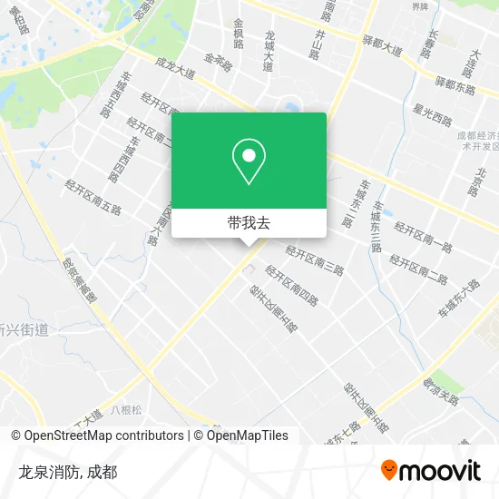 龙泉消防地图