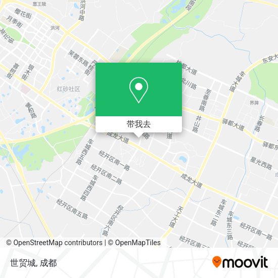 世贸城地图