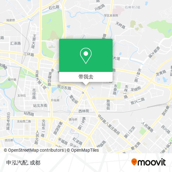 申泓汽配地图