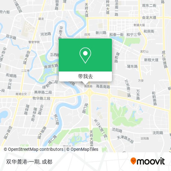 双华麓港-一期地图