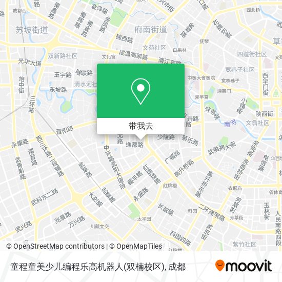 童程童美少儿编程乐高机器人(双楠校区)地图