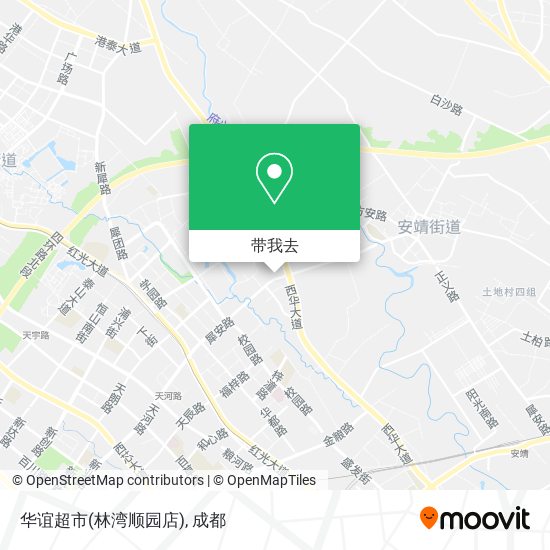 华谊超市(林湾顺园店)地图