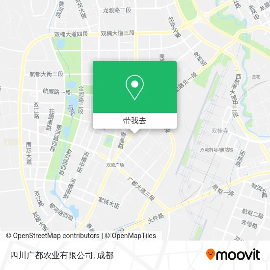 四川广都农业有限公司地图