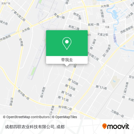 成都四联农业科技有限公司地图