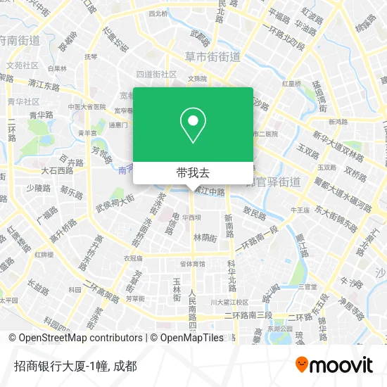 招商银行大厦-1幢地图