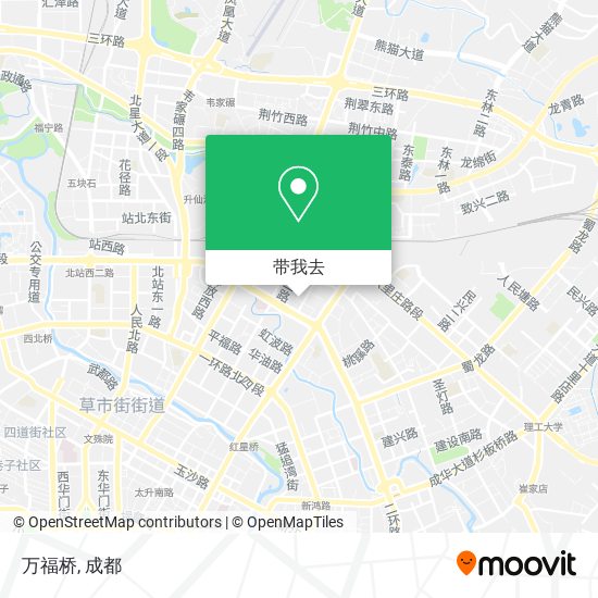 万福桥地图
