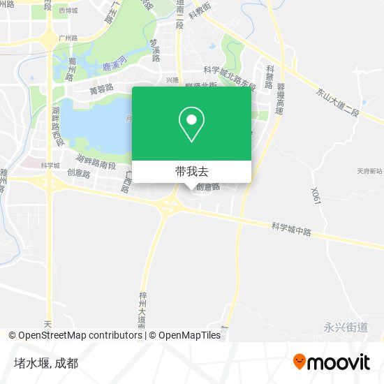堵水堰地图