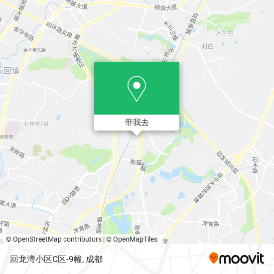 回龙湾小区C区-9幢地图