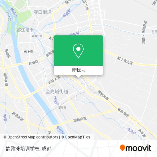歆雅涞培训学校地图