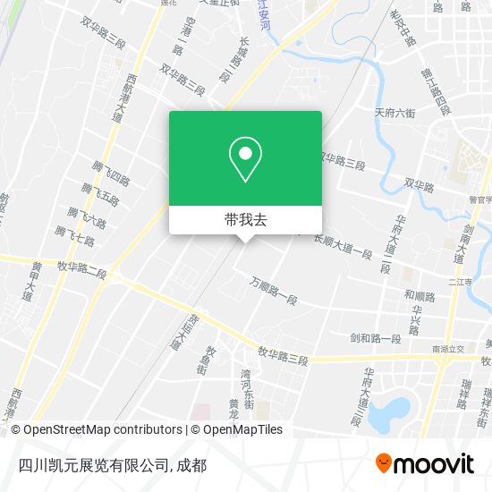 四川凯元展览有限公司地图