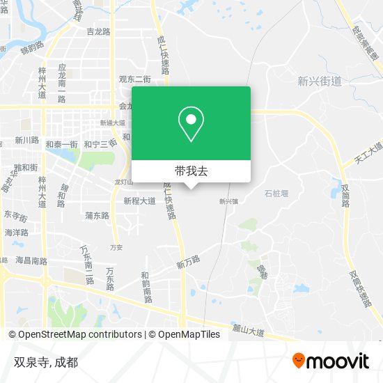 双泉寺地图