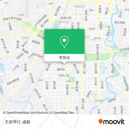 天府琴行地图