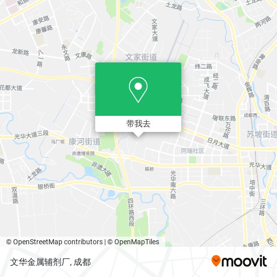文华金属辅剂厂地图