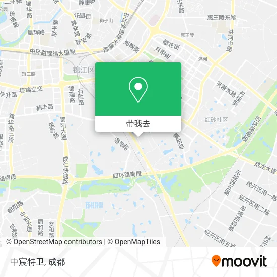中宸特卫地图
