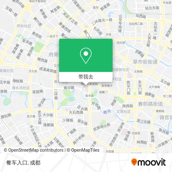 餐车入口地图
