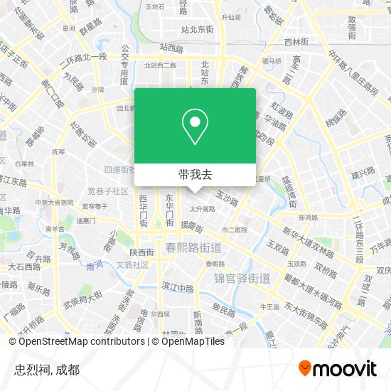 忠烈祠地图
