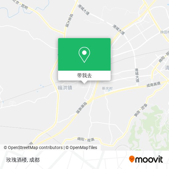玫瑰酒楼地图