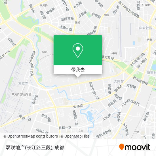 双联地产(长江路三段)地图
