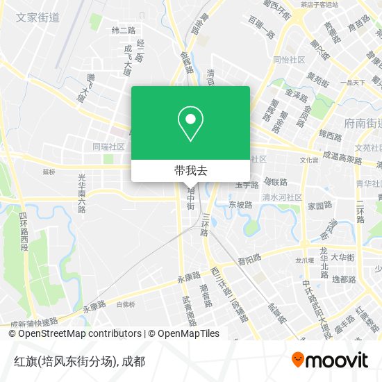 红旗(培风东街分场)地图
