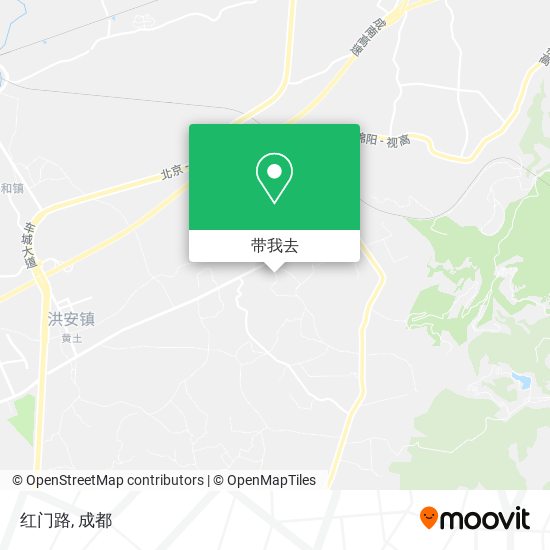 红门路地图