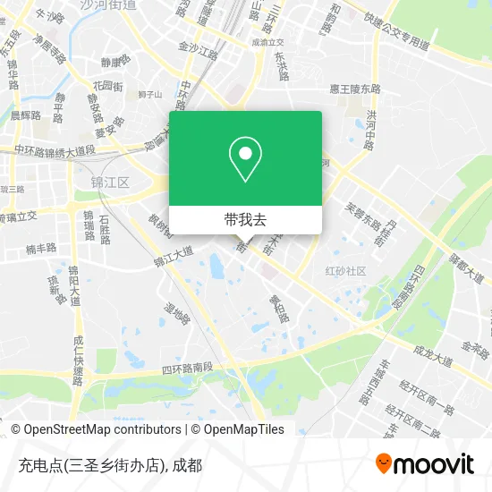 充电点(三圣乡街办店)地图