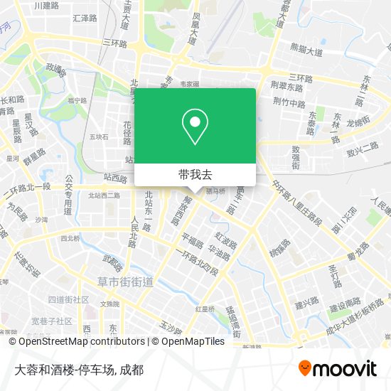 大蓉和酒楼-停车场地图
