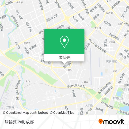 簇锦苑-2幢地图