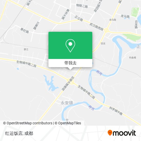 红运饭店地图