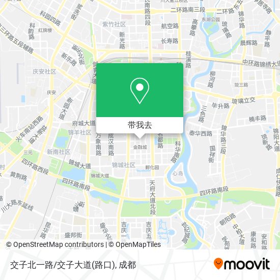 交子北一路/交子大道(路口)地图
