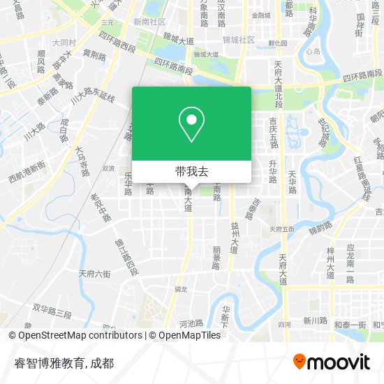 睿智博雅教育地图