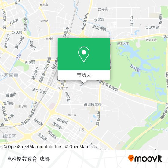 博雅铭芯教育地图
