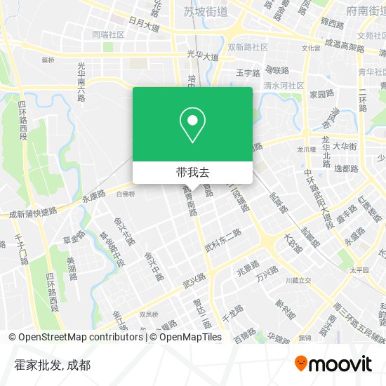 霍家批发地图