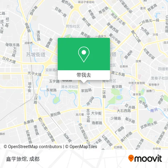 鑫学旅馆地图
