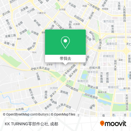 KK TURNING零部件公社地图