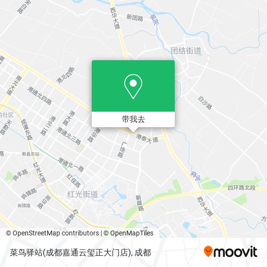 菜鸟驿站(成都嘉通云玺正大门店)地图