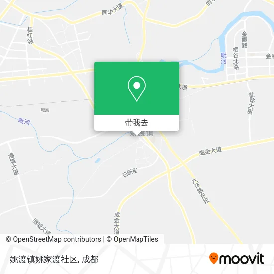 姚渡镇姚家渡社区地图