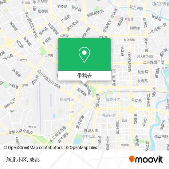 新北小区地图
