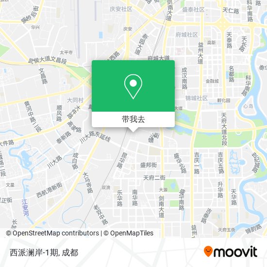 西派澜岸-1期地图