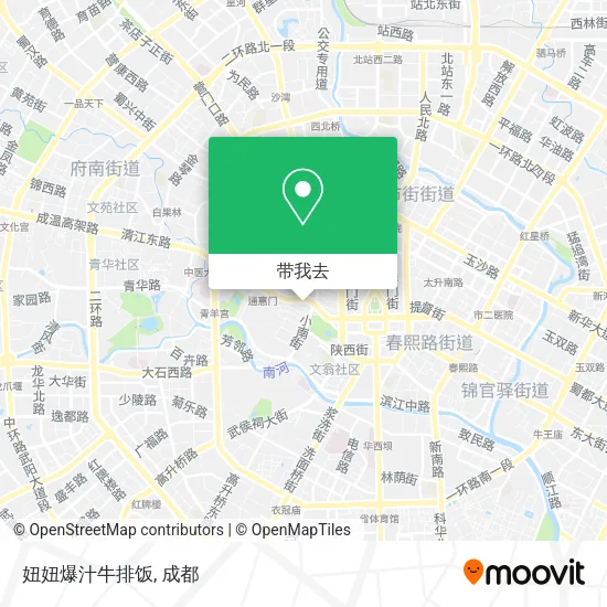 妞妞爆汁牛排饭地图