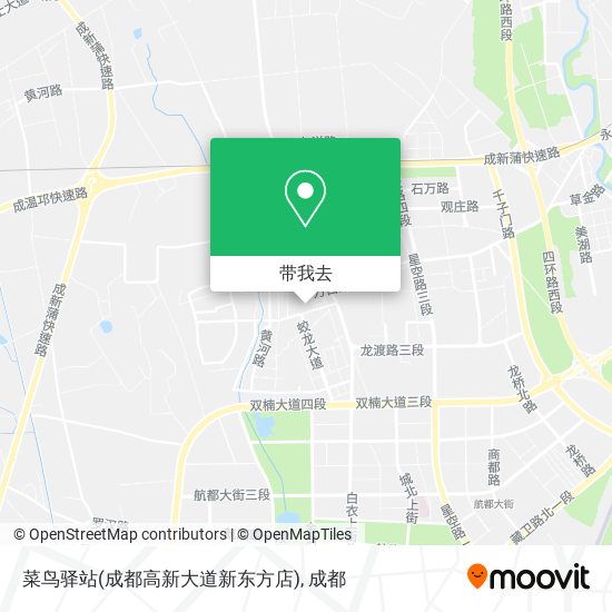 菜鸟驿站(成都高新大道新东方店)地图
