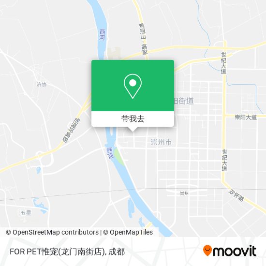 FOR PET惟宠(龙门南街店)地图